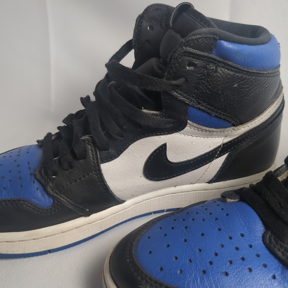 Nike Jordan 1 royal toe blue sz8.5 - Picture 12 of 16